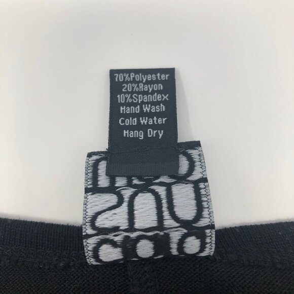 Clara Sunwoo Black Twist Front Sweater Size S - Picture 7 of 7